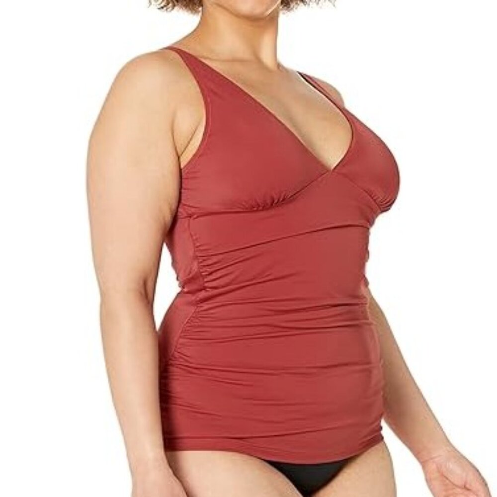 Amazon Essentials Women's Tankini Swim Top Size XL NWT